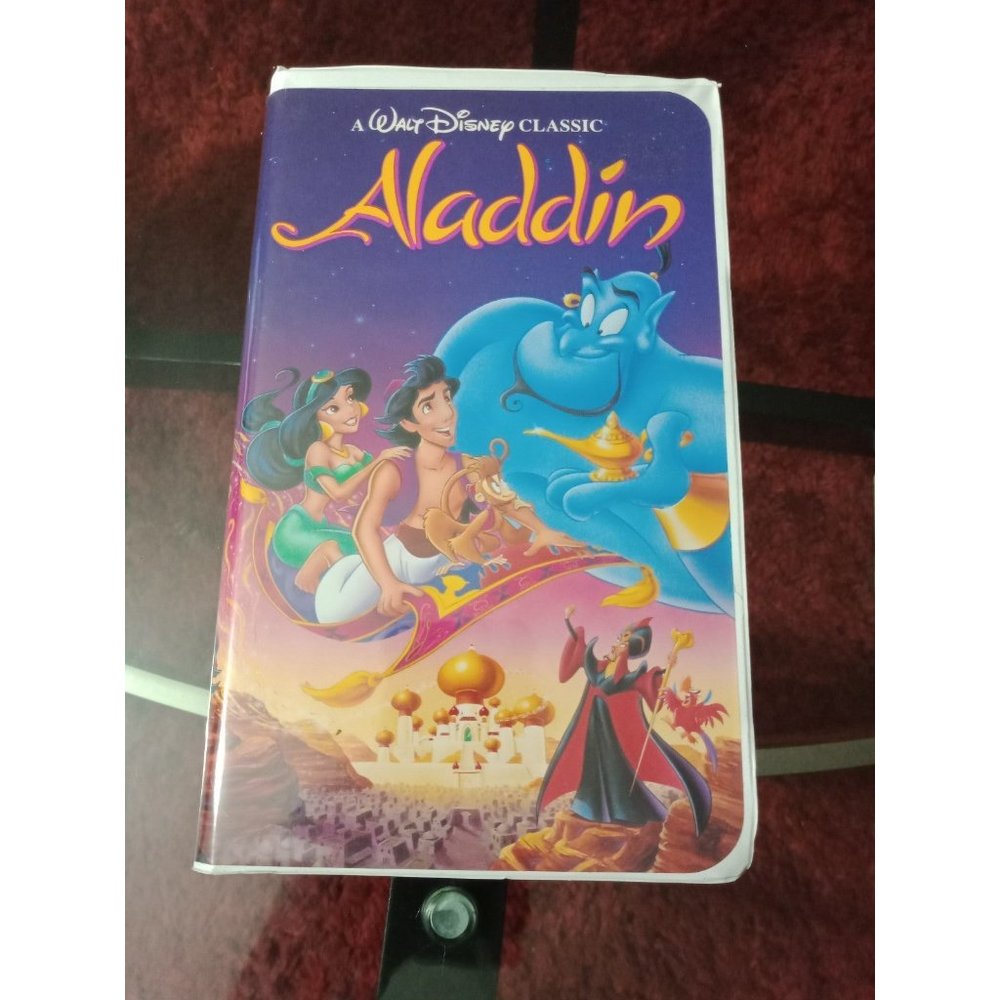 Walt Disney present Aladdin classic VHS